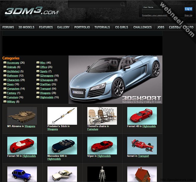 3d model website free download