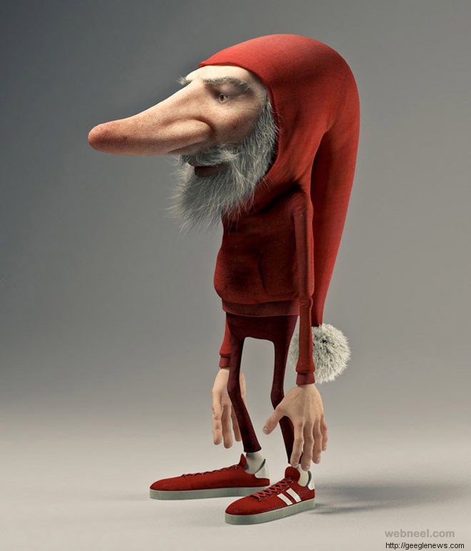 free cartoon character 3d model