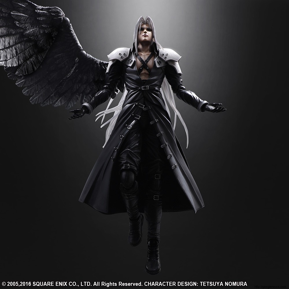 See The Final Fantasy Sephiroth Play Arts Kai Figure Geegle News