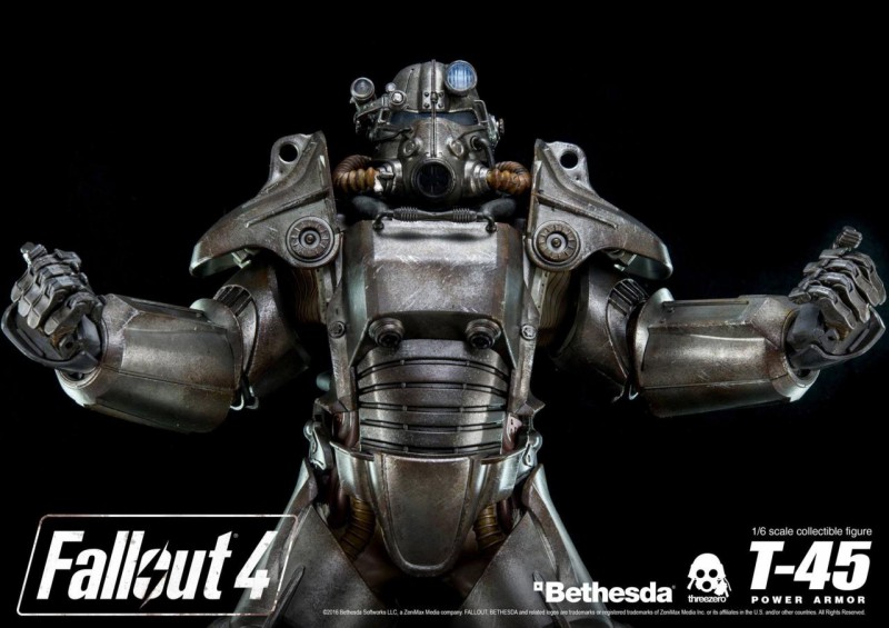$400 Fallout 4 Power Armor Figure Stands 14 Inches Tall