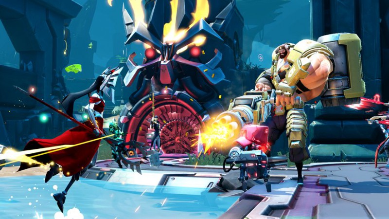 Battleborn characters Ghalt and Deande showcased in new videos