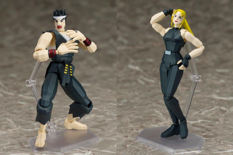 Check Out These Very-Polygonal Virtua Fighter Figures