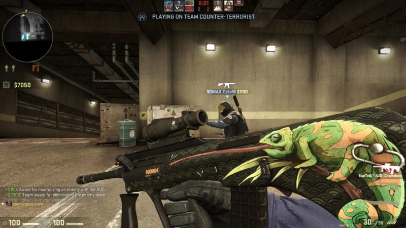 Counter-Strike: Global Offensive Banning Modded Weapon Skins on Community Servers