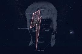 David Bowie lightning-bolt constellation turns out to be a moonage daydream