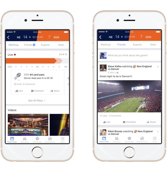 Facebook wants to get into the game with Sports Stadium