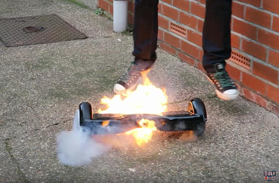 Feds urge you to buy fire extinguisher with your hoverboard