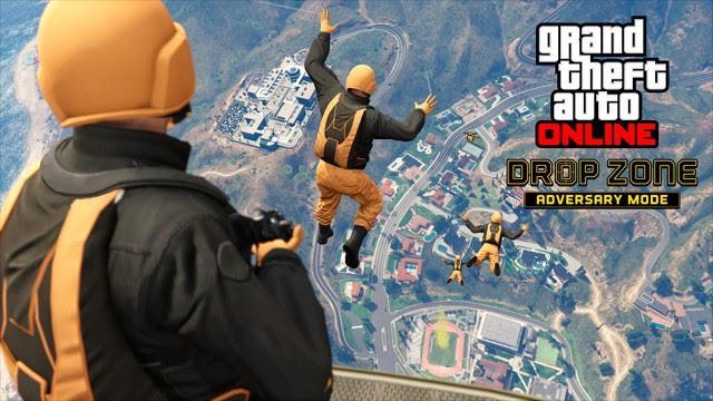 GTA 5 Adds New Parachuting Multiplayer Mode
