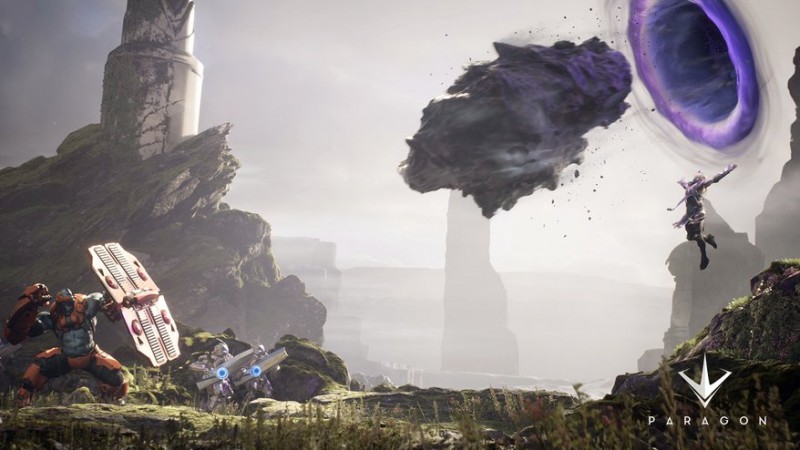 Paragon gameplay video reveals four new heroes in a mid-lane push