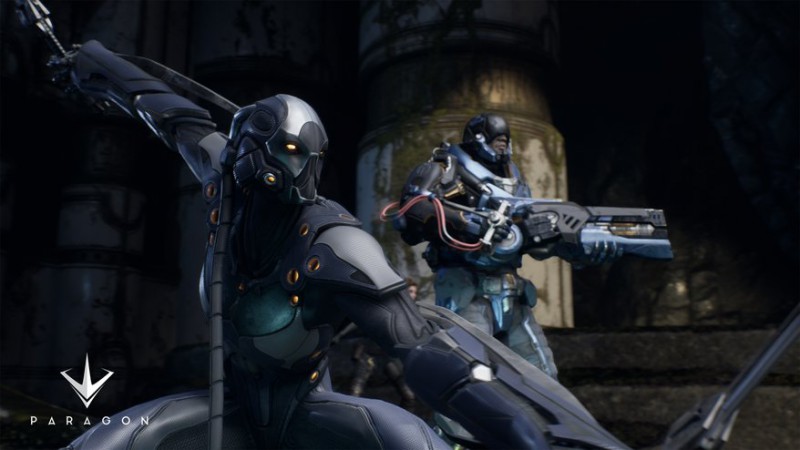 Paragon gameplay video reveals four new heroes in a mid-lane push