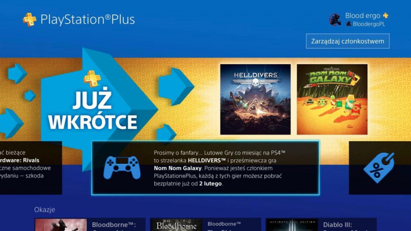 PlayStation Plus Free Games of February 2016 for PS4, PS3, PS Vita
