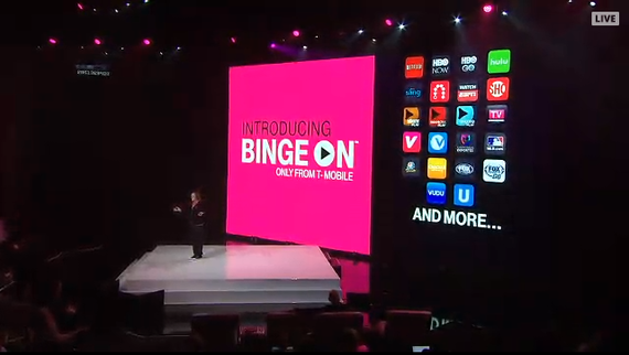 T-Mobile adds Amazon Prime Video, Univision Now to Binge On