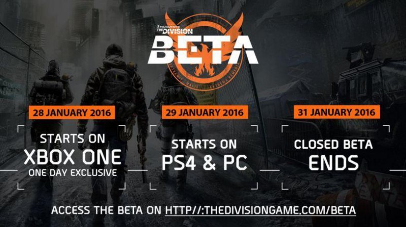 The Division Beta Pre-Load Reportedly Starts 48 Hours Before Launch