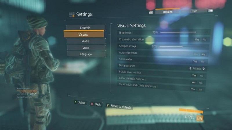 The Division's Console Versions Offer Some PC-Like Visual Settings