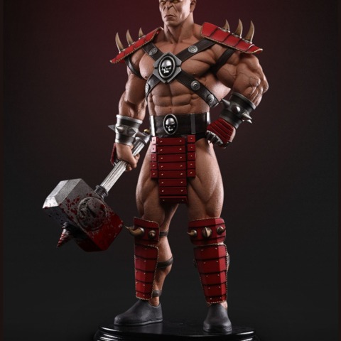 $500 Mortal Kombat Statue Lets You Take Shao Kahn's Helmet Off