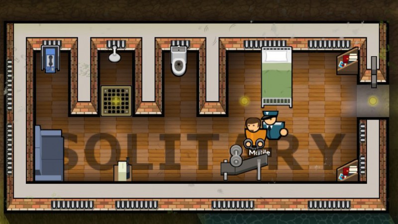 How happy can you make a single inmate in Prison Architect?