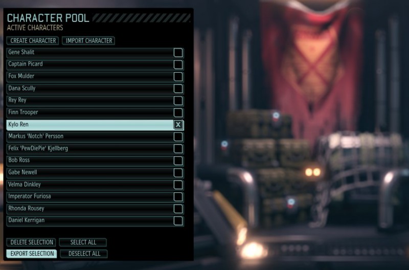 How To Import Character Pool 2 Combine S Lore