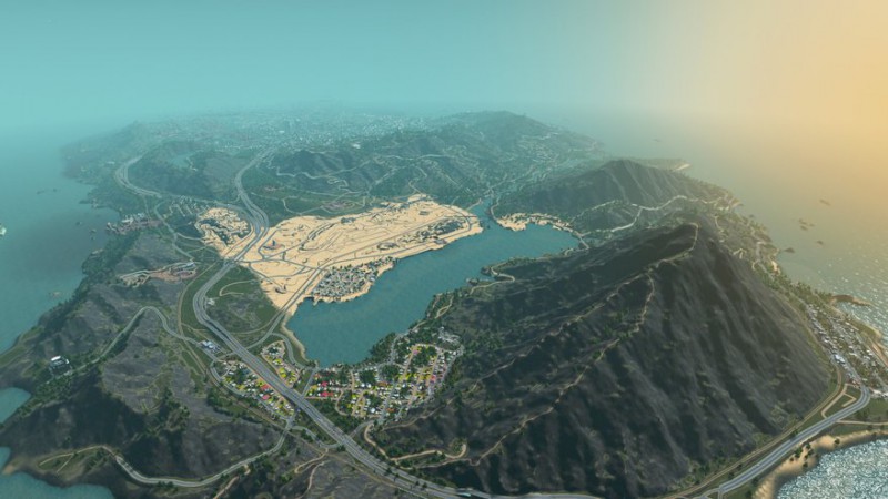 cities skylines map size mod