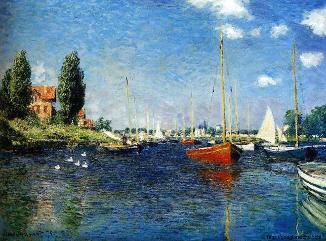 20 Famous Monet Paintings and Landscape artworks - Geegle News