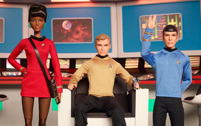 Star Trek Barbie dolls render the original crew in fantastic plastic