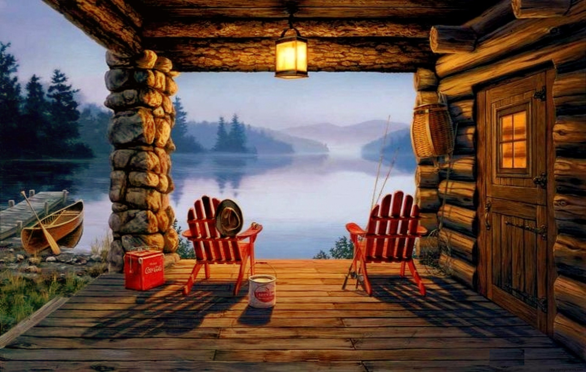 Wooden House HD Wallpapers - Geegle News