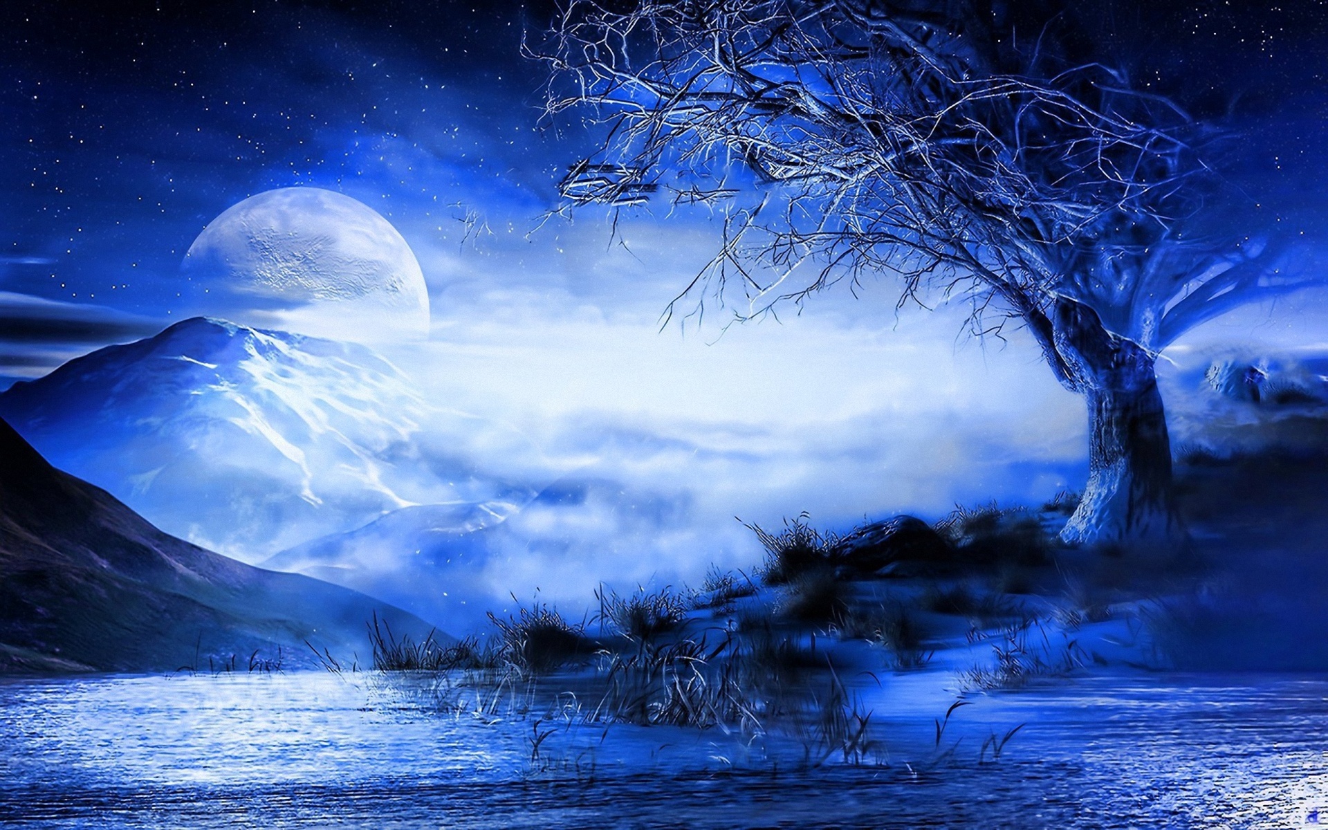 Top 10 most beautiful wallpapers of moon - Wallpaper