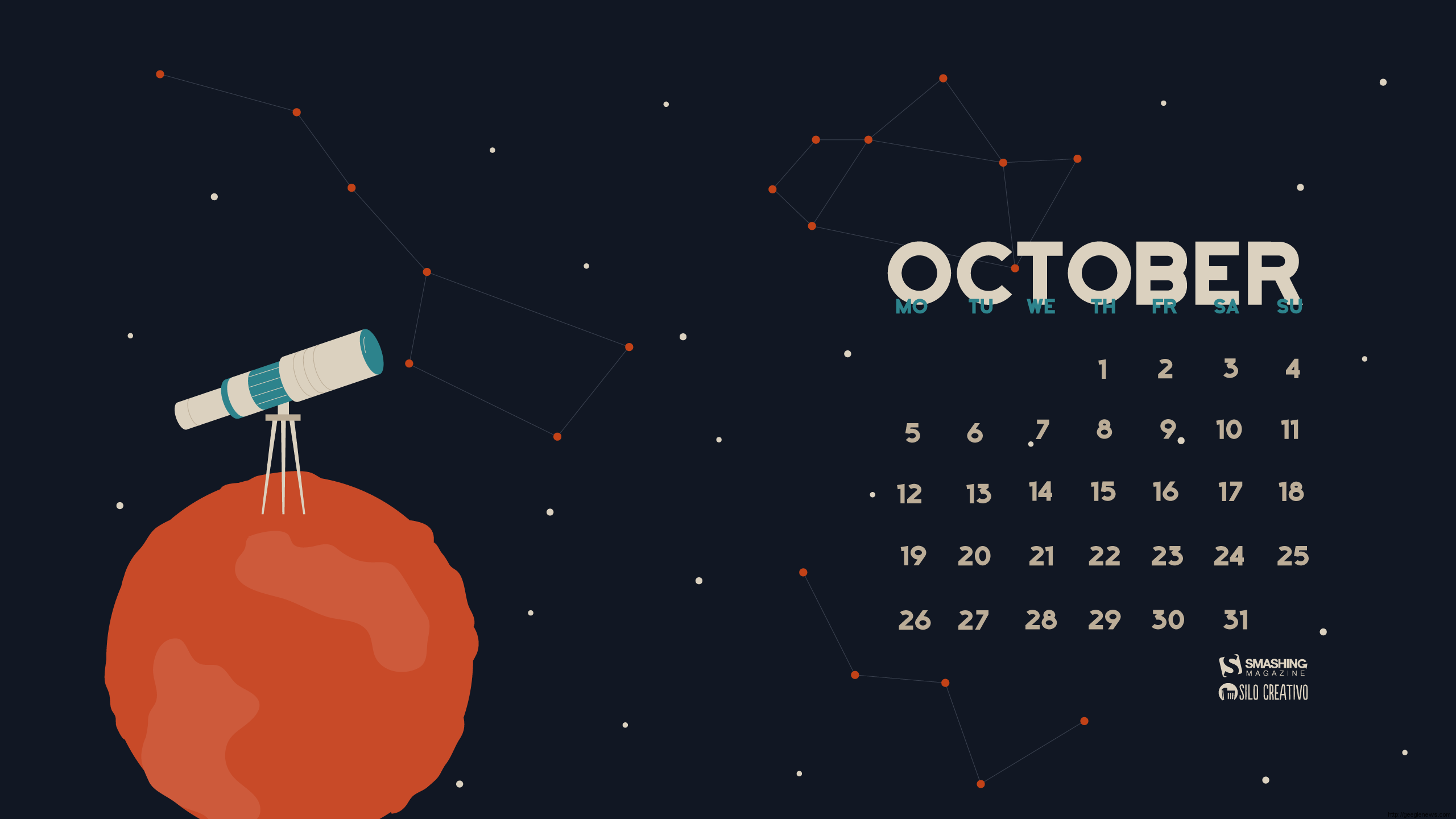 October 2015 Calendar Wallpapers - Geegle News